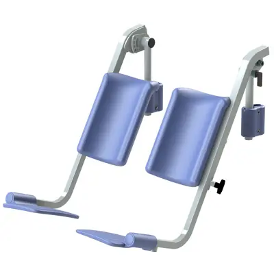 Reflex Shower-Toilet chair Comfort legrests
